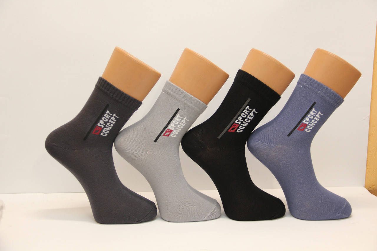 

Спортивные мужские носки средние стрейчевые НЛ 41-46 М-3 sport concept
