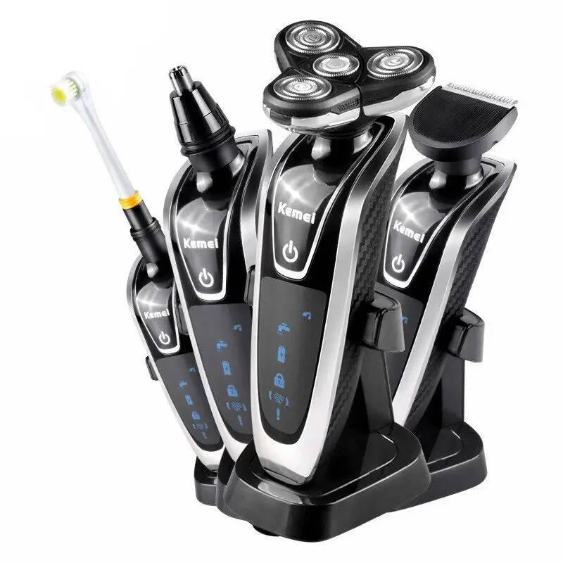 

Электробритва Kemei KM-5181 (бритва, бритва для волос, эпилятор, бритва для стрижки, Машинка для стрижки)