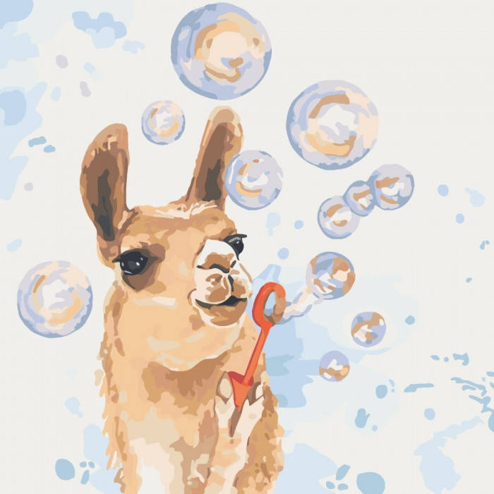 

Картина по номерам "Окунись в детство", 40х40 см, 3*