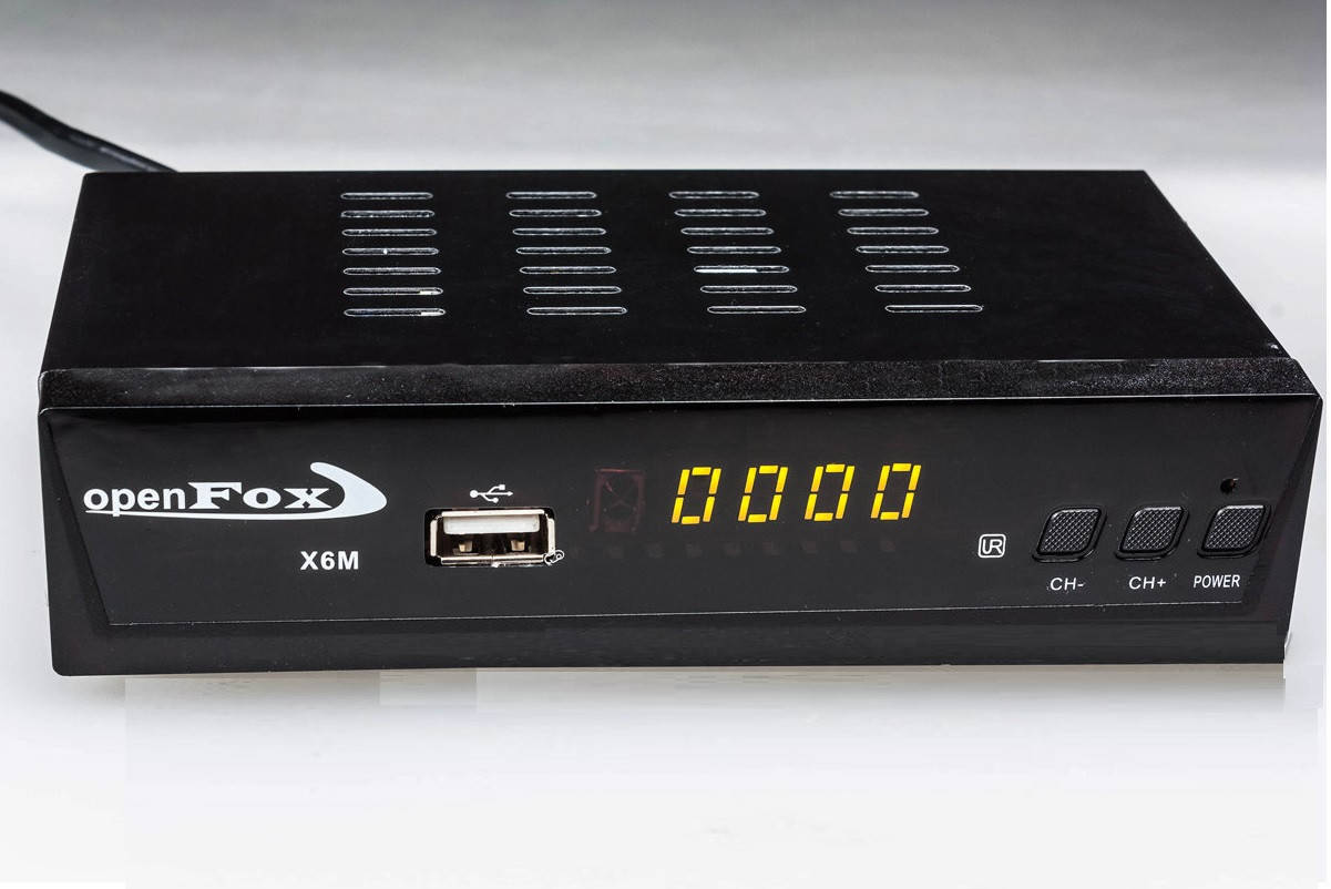 

OPENFOX X-6M HD Metal - спутниковый ресивер