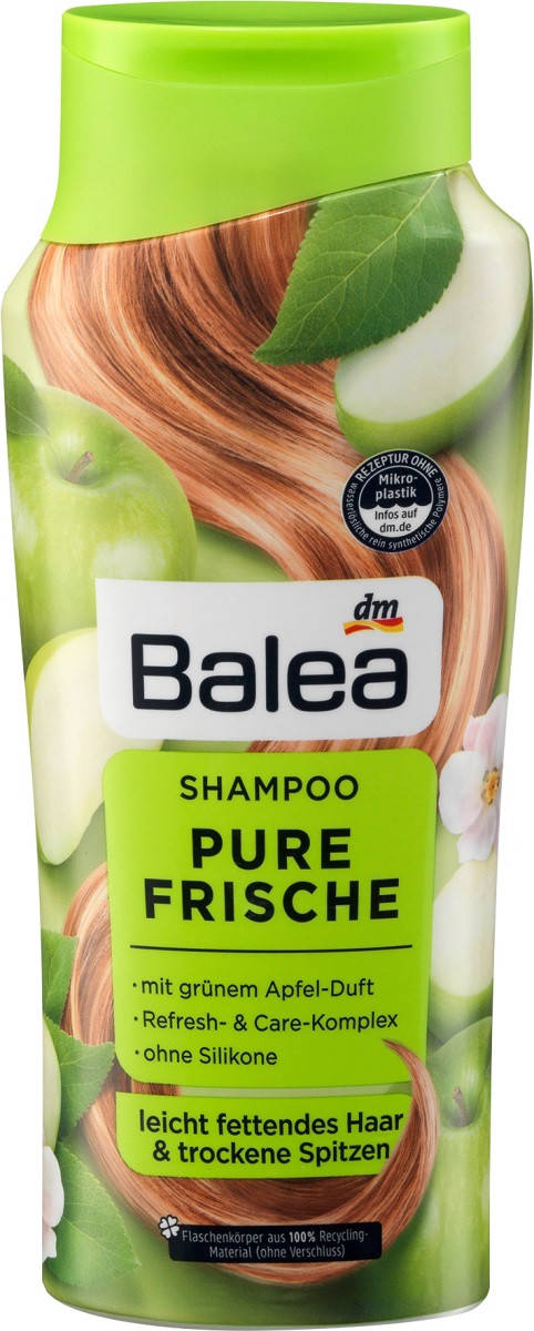 

Balea Shampoo Pure Frische Шампунь для жирных волос с сухими кончиками 300 мл