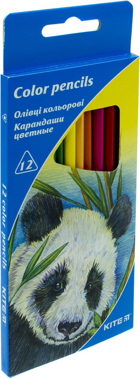 

Олівці кольор. 12 кольор. "Kite" №K16-053 трикут.(12)(240)