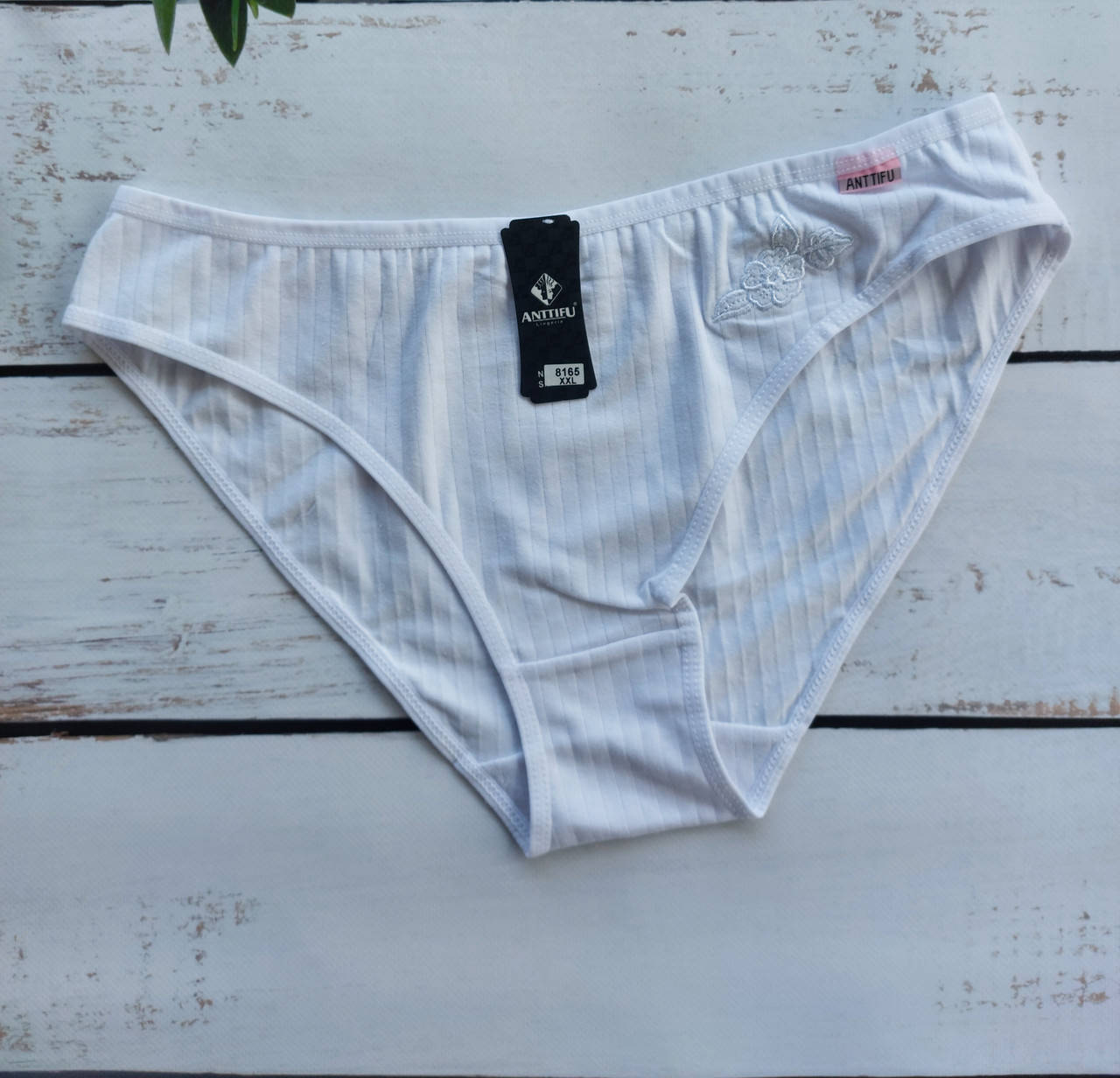 

Трусы слипы хлопок Anttifu L/XL/2XL White, Разные цвета