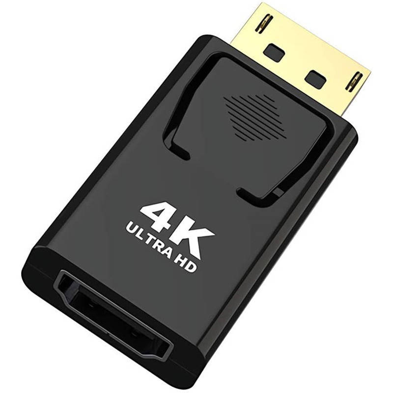 

Переходник U&P DisplayPort - HDMI 4K 0.1 м Black (WAZ-HD82-BK)