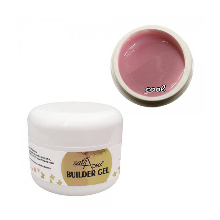 

Nailapex Cool Builder Gel - моделирующий гель без опила, 30 мл