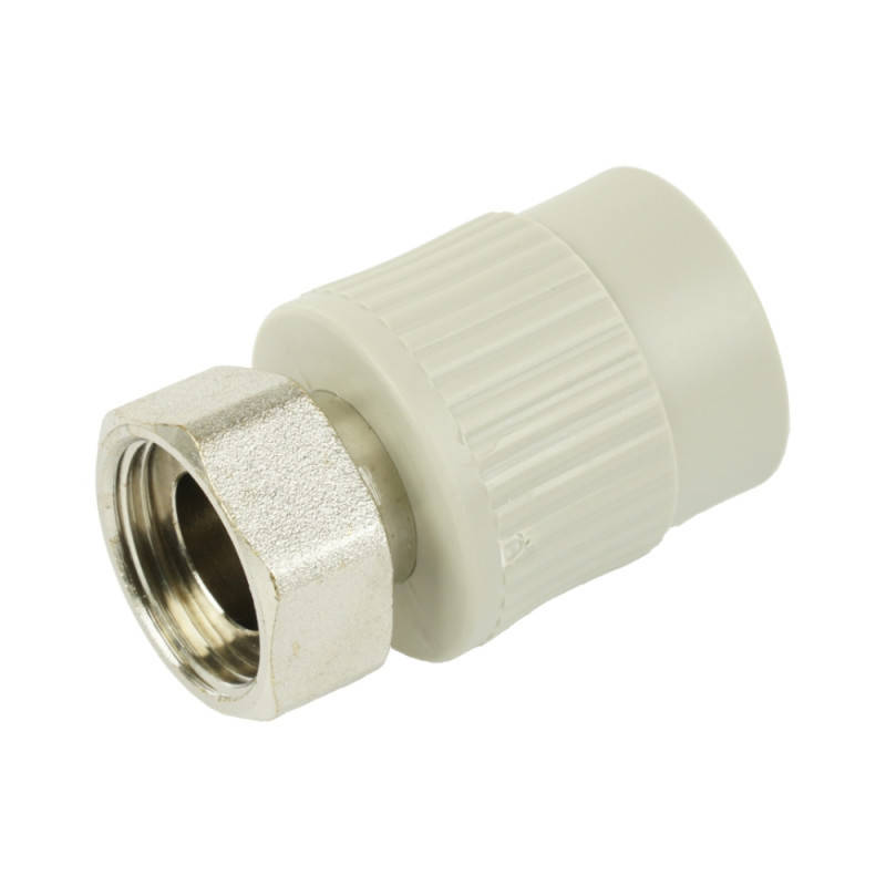 

Муфта из PPR Thermo Alliance с накидной гайкой 25х3/4", внутренняя резьба