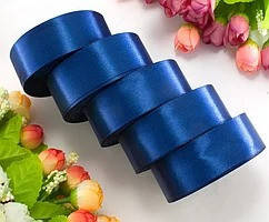 

Лента атласная LiaM цвет Сапфировый 2,5 см ширина 25 ярдов