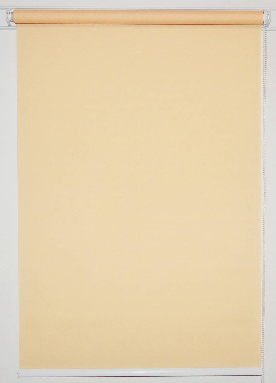 

Рулонная штора 575*1500 Лён 877 Персик