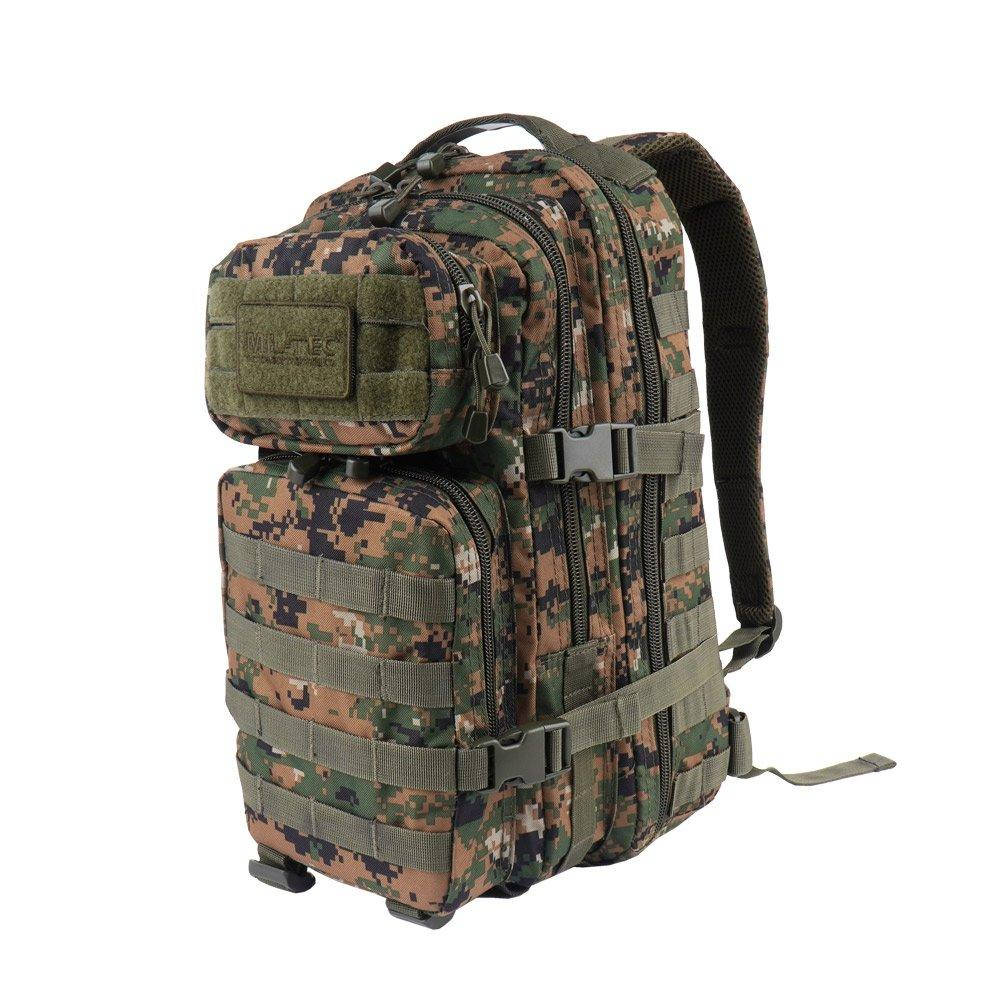 

Большой рюкзак Mil-Tec Assault Pack 20 L Digital Woodland, Камуфляж