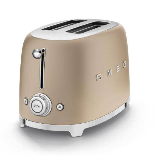 

Smeg TSF01CHMEU Тостер золотой 950 Вт