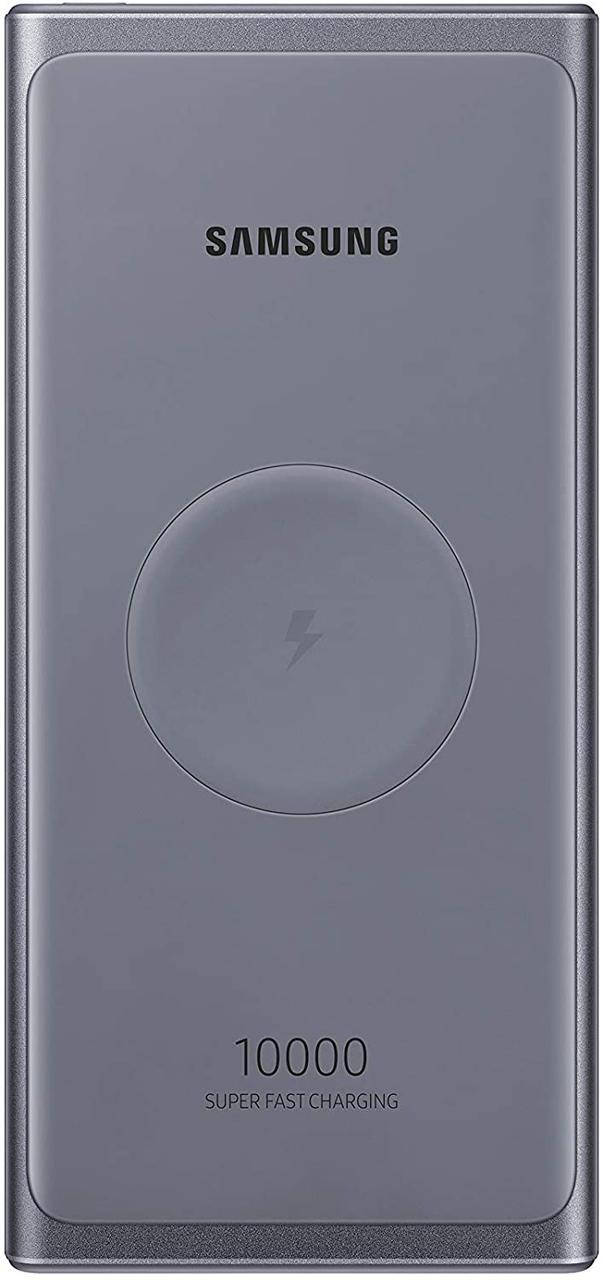 

УМБ Samsung Wireless 10000 mAh Grey включая кабель (EB-U3300XJEGEU), Серый