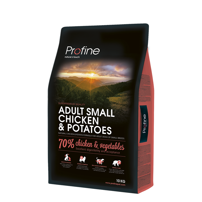 

Profine Adult Small Chicken & Potatoes 300 г / Профайн Эдалт Смолл Курица и Картошка 300 г - корм для собак