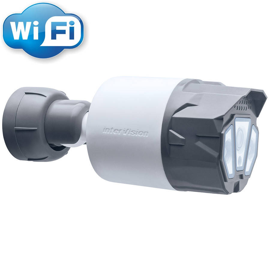 

IP Видеокамера видеонаблюдения Wi-Fi 5 Мп interVision JetFi-TireX-Str уличная Led