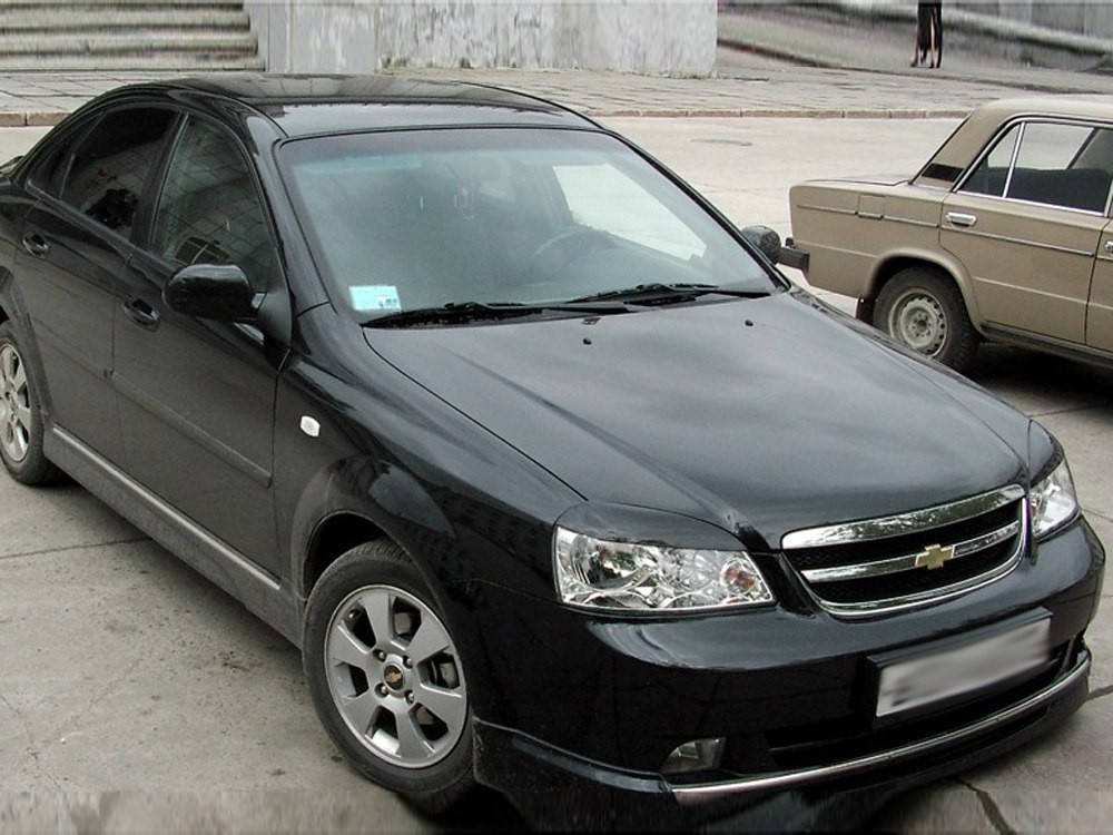 

Реснички на фары Chevrolet Lacetti sedan "Широкие"