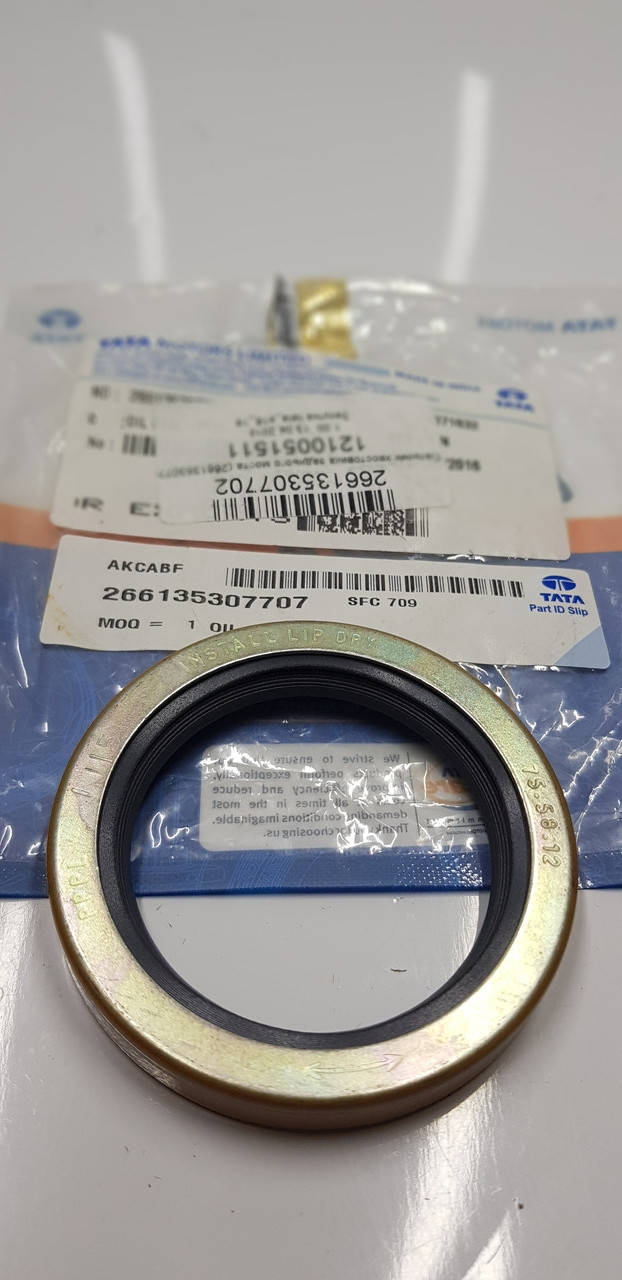 

Сальник задней крышки КПП 58*75*12 Эталон, I-VAN, ТАТА (613 EI, 613 EII 613 EIII) Оригинал