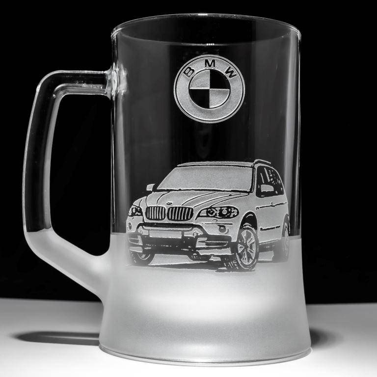 

Пивной бокал BMW X5 БМВ Х5