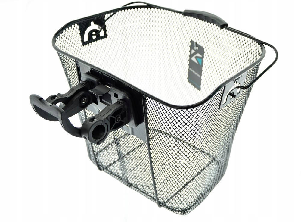 

Корзина на "клик" металлическая черная BK-07