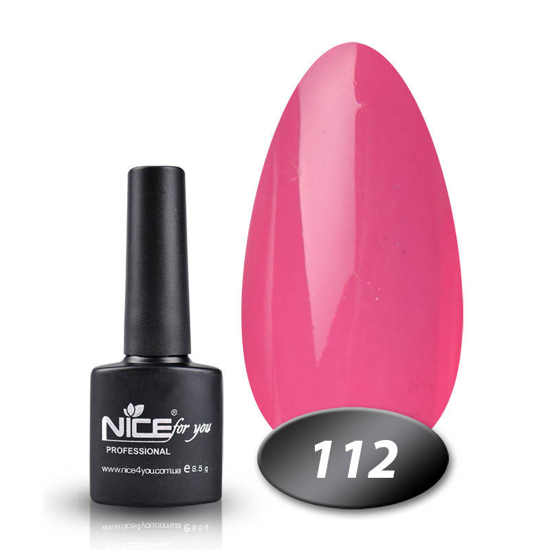 

Гель лак Nice for you 112 орхидея 8,5 мл