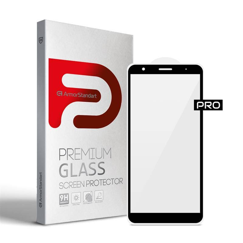 

Защитное стекло Armorstandart Pro для ZTE Blade A31 Plus Black (ARM61015), Черный