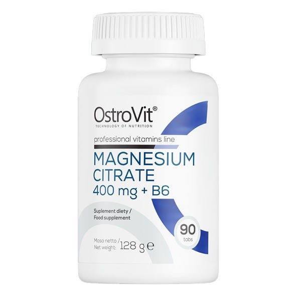 

Магния цитрат с витамином B6 (Magnesium citrate+B6) 400 мг 90 таблеток