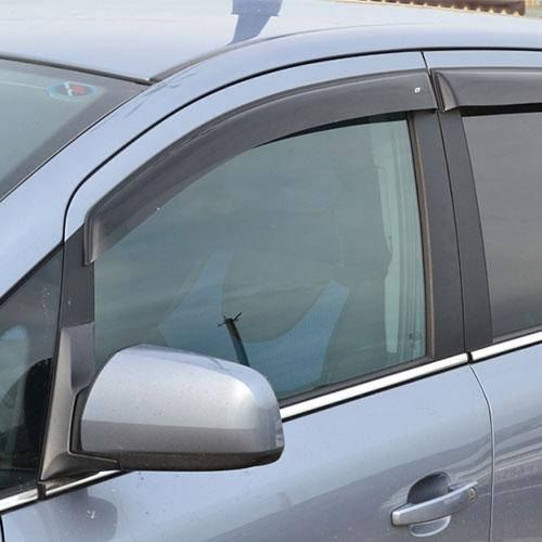 

Дефлекторы окон ветровики Опель Зафира Б Opel Zafira B 05-11 КТ (Накладные)