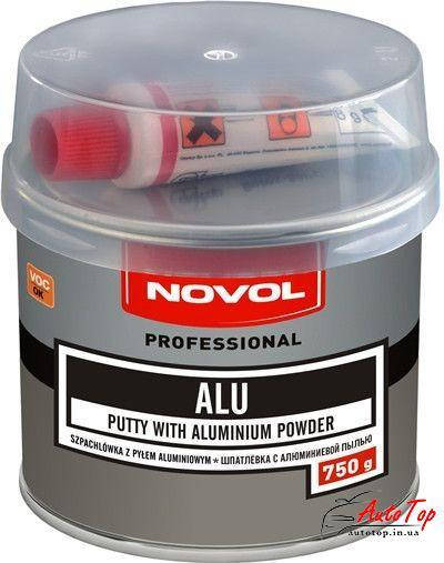

Шпатлевка с алюминиевым порошком Novol ALU (750g)