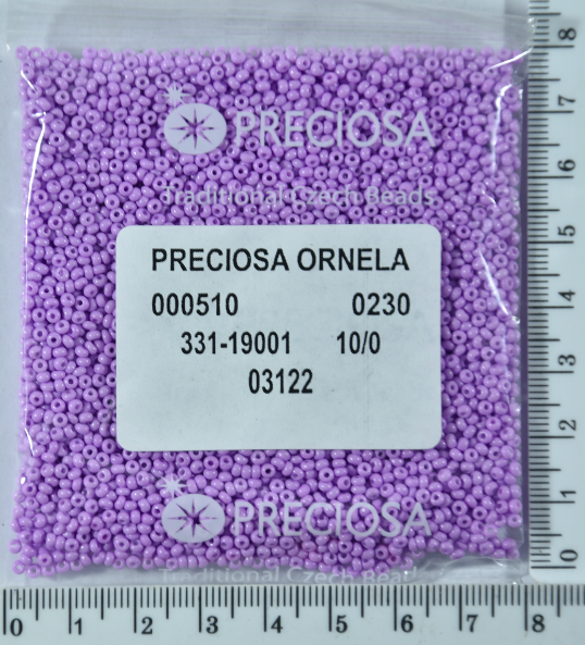 

Бисер PRECIOSA №10/0 натур №03122 пакет 50 грамм уп=1пакет