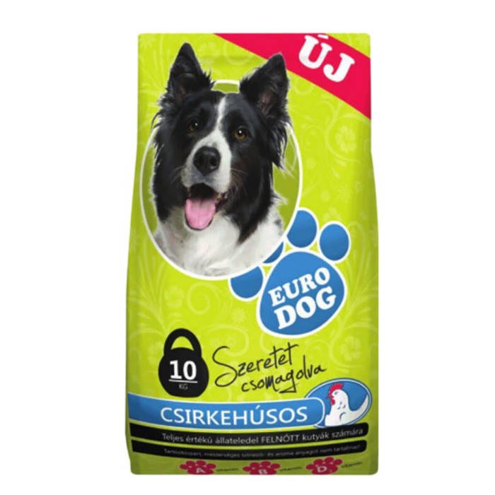 

Сухой корм для собак EuroDog со вкусом курицы 10 кг