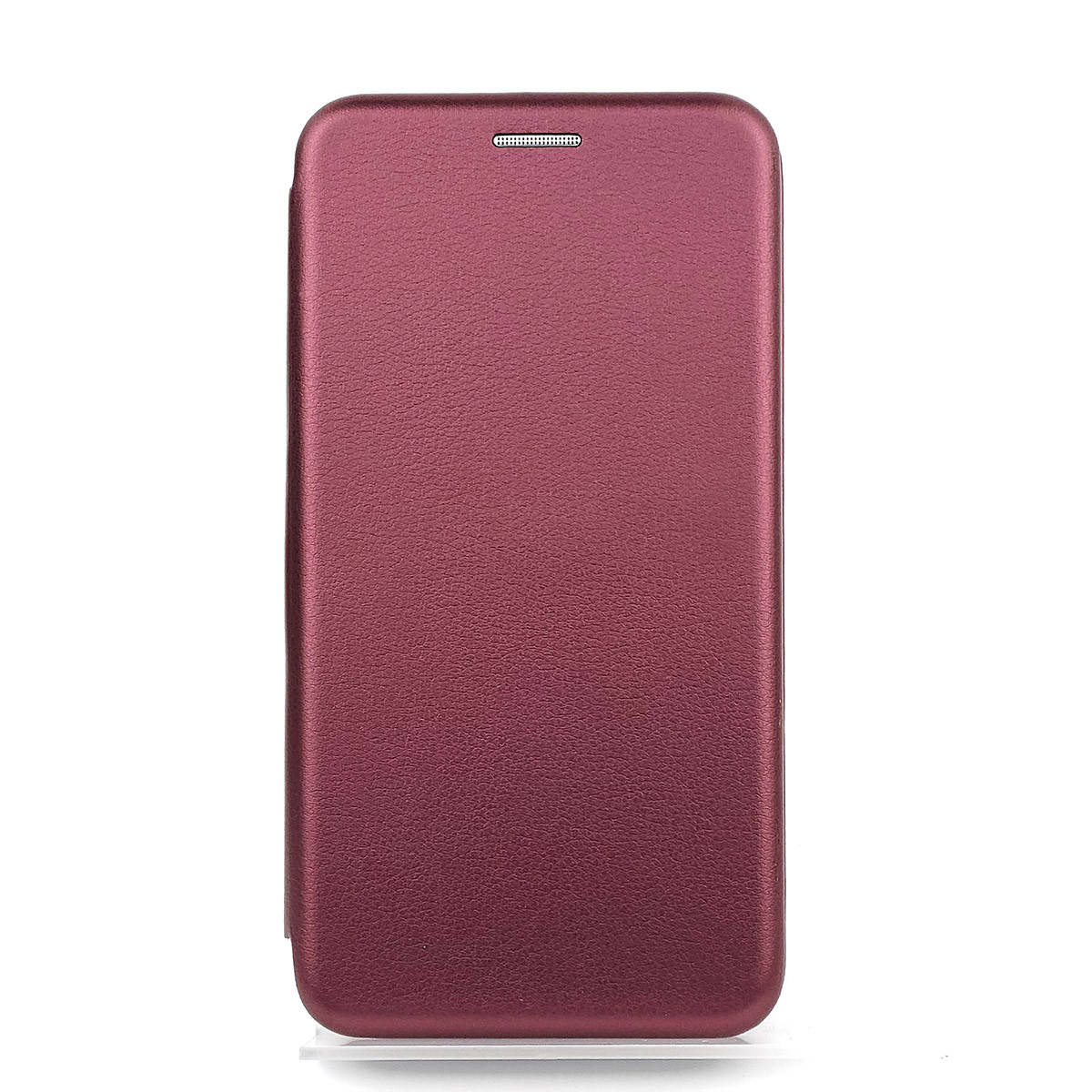 

Чехол книжка Level для ZTE Blade A31 2021 Экокожа Бордо, Бордовый