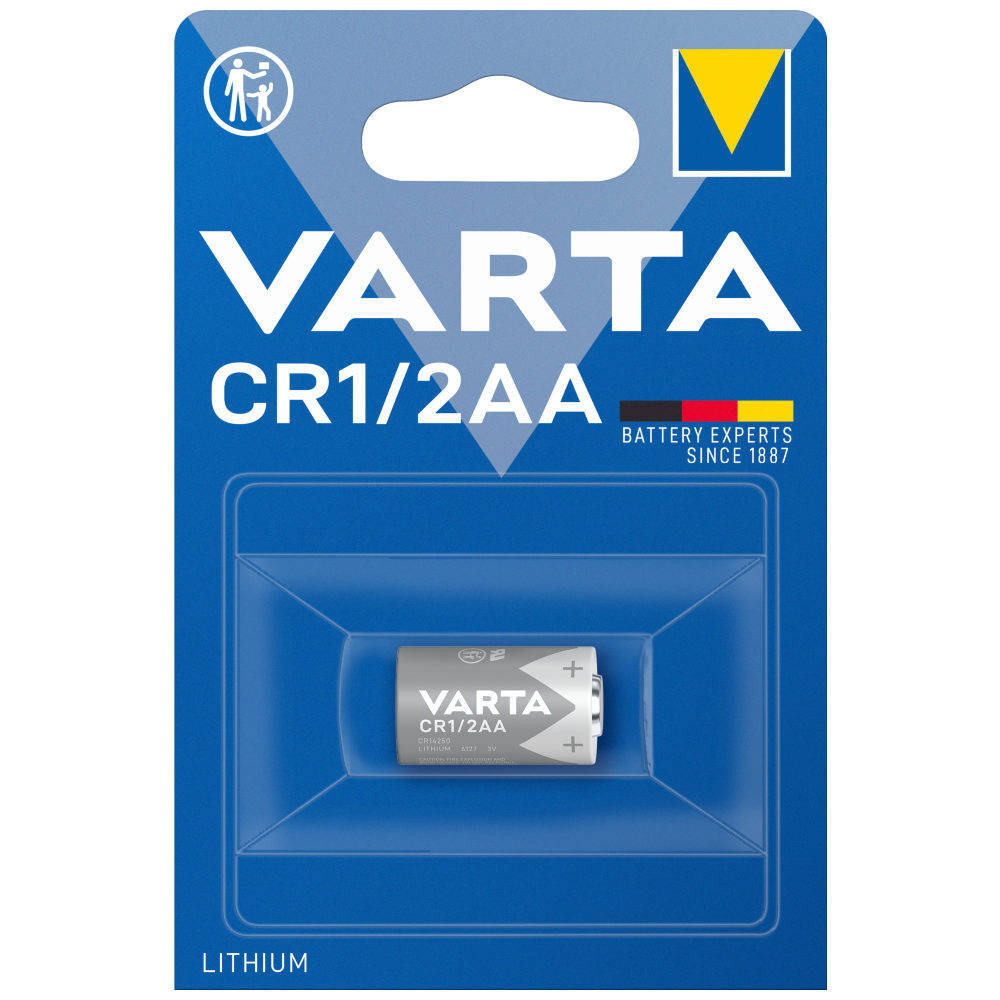 

Батарейка Varta CR1/2AA 3V 950mAh