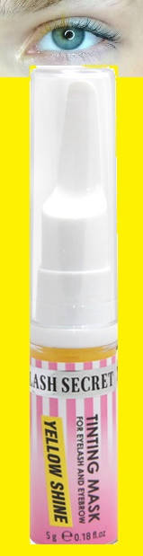 

Тонирующая маска LASH SECRET Yellow Shine. 5мл