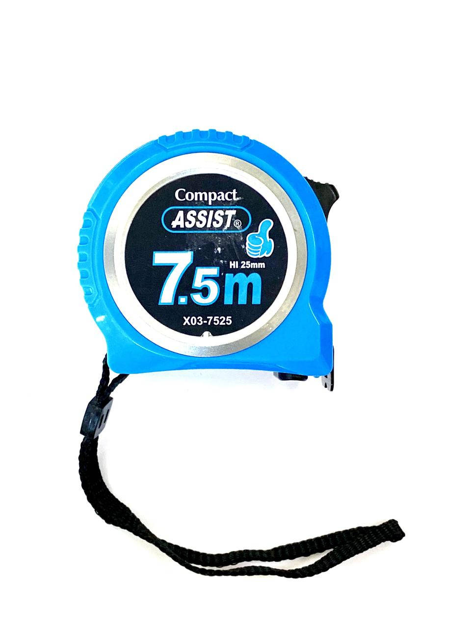 

Рулетка строительная ASSIST Premium с фиксатором 7.5 м х 25 мм