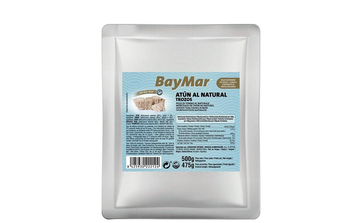 

Тунец в собственном соку BAY MAR AL Natural Atun trozos кусками, 500г