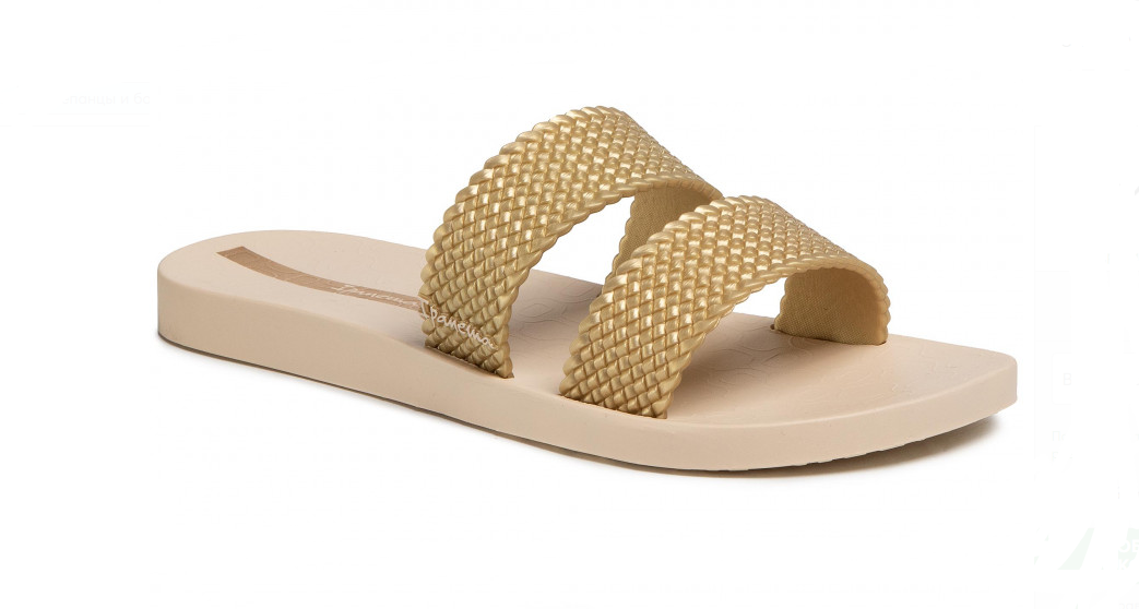 

Сланцы женские Rider IPANEMA City Fem Beige/Gold