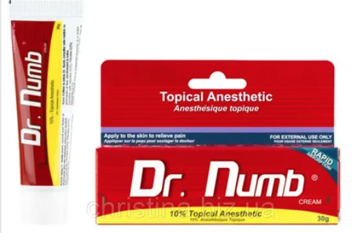 

Крем анестетик Dr Numb 30 гр .