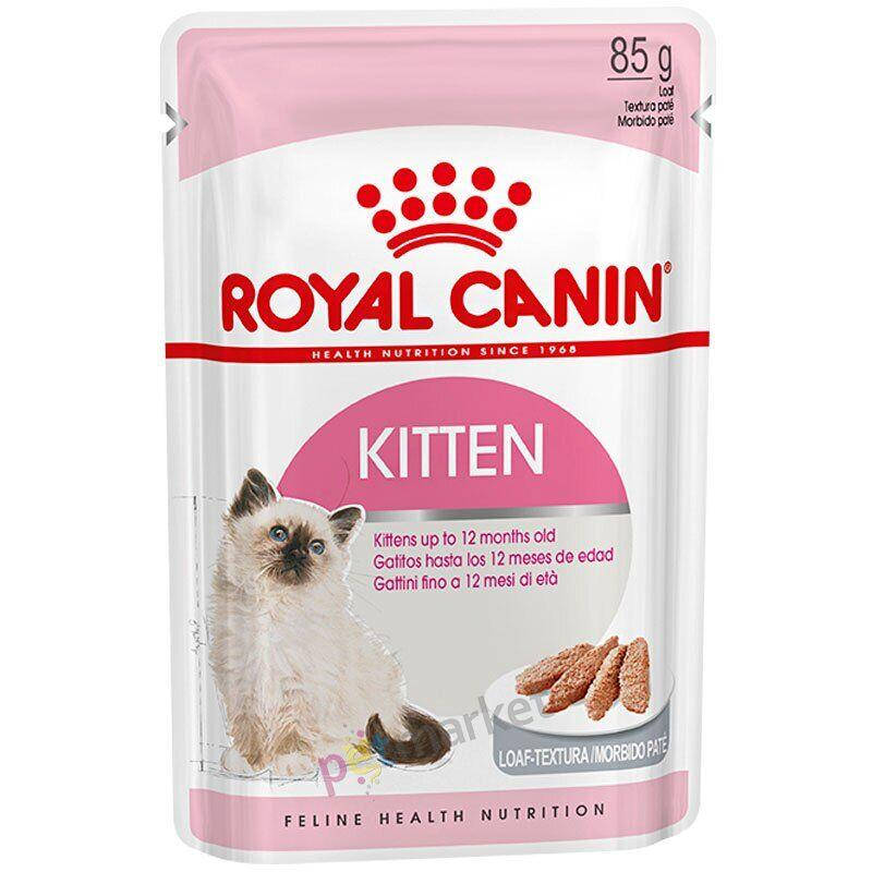 

Royal Canin (Роял Канин) Kitten Instinctive в паштет консервированный корм для котят до 12 месяцев, 85г