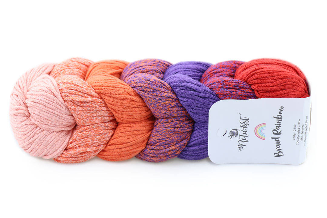 

ReTwisst Braid Rainbow, №11, Секционное крашение