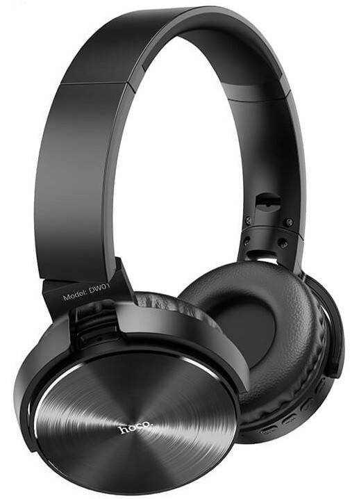 

Наушники Bluetooth HOCO DW01 Foldable BT5.0, черные, Черный