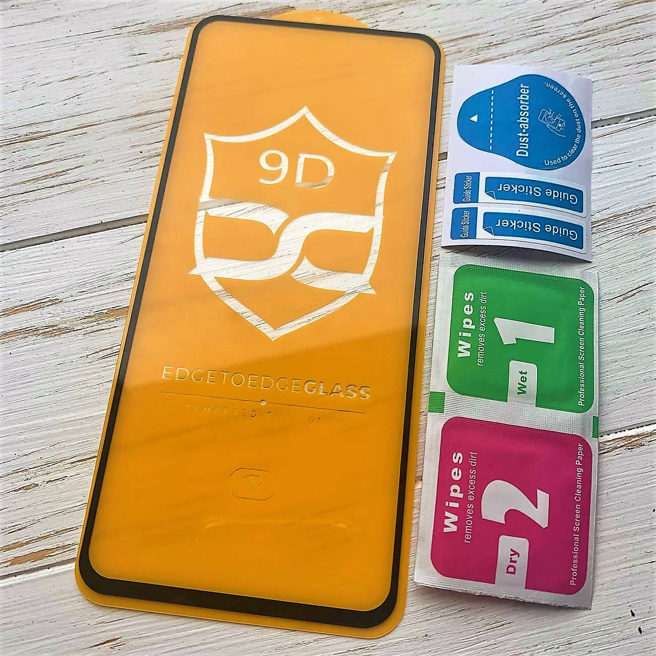 

Защитное стекло для Xiaomi Poco M3 Pro 9D чёрное, Прозрачный