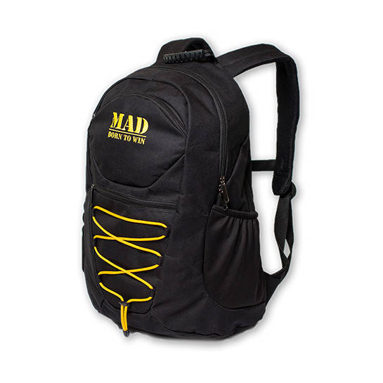 

Функциональный и практичный черный городской спортивный рюкзак ACTIVE 25L от MAD™