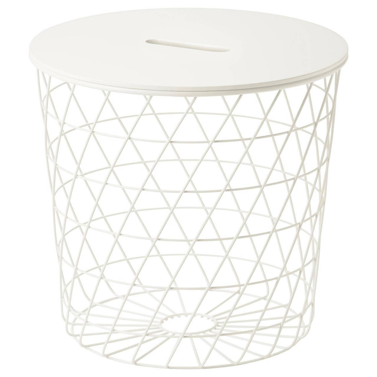 

IKEA KVISTBRO (303.494.52) Журнальный столик, с местом для хранения, белый