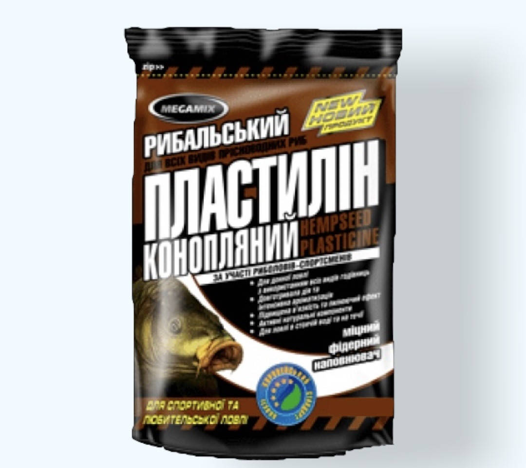 

Рыболовный пластилин прикормка MegaMix 500, Конопля
