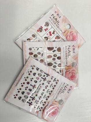 

Наклейки водные для ногтей BLE Nail Accessory