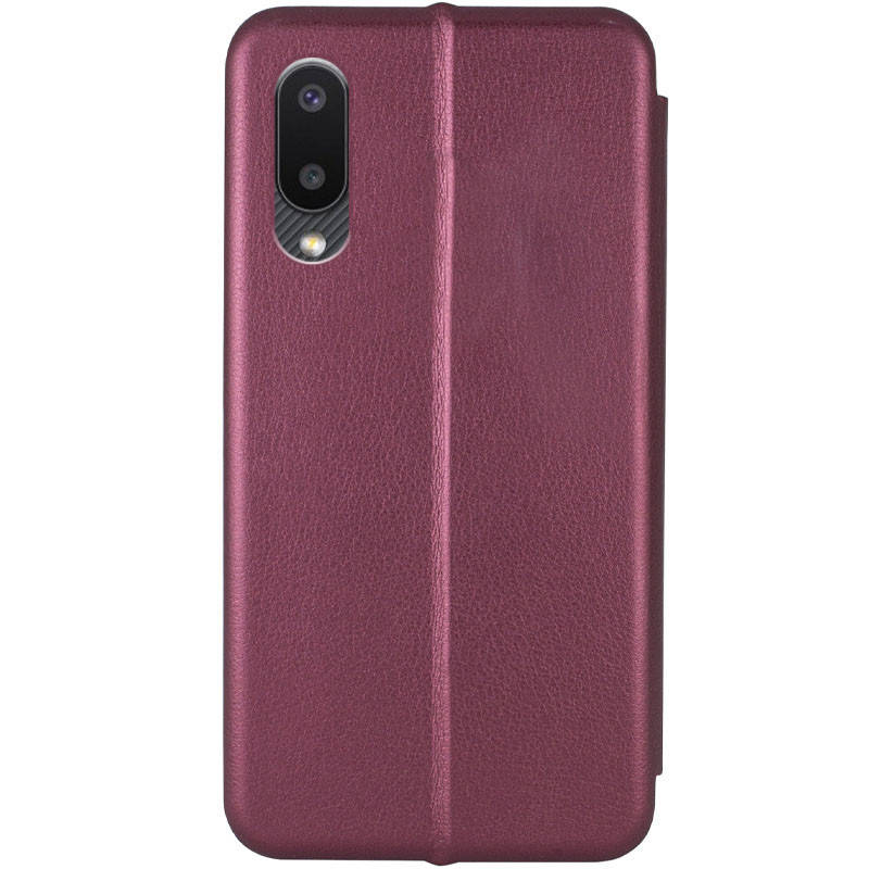 

Кожаный Чехол книжка для ZTE Blade A5 (2020) (Бордовый)