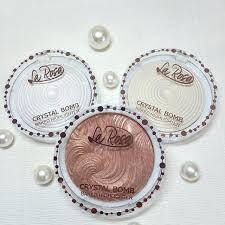 

Хайлайтер для лица LA ROSA Crystal bomb Кристальная бомба LH-1204 BAKED HIGHLIGHTER
