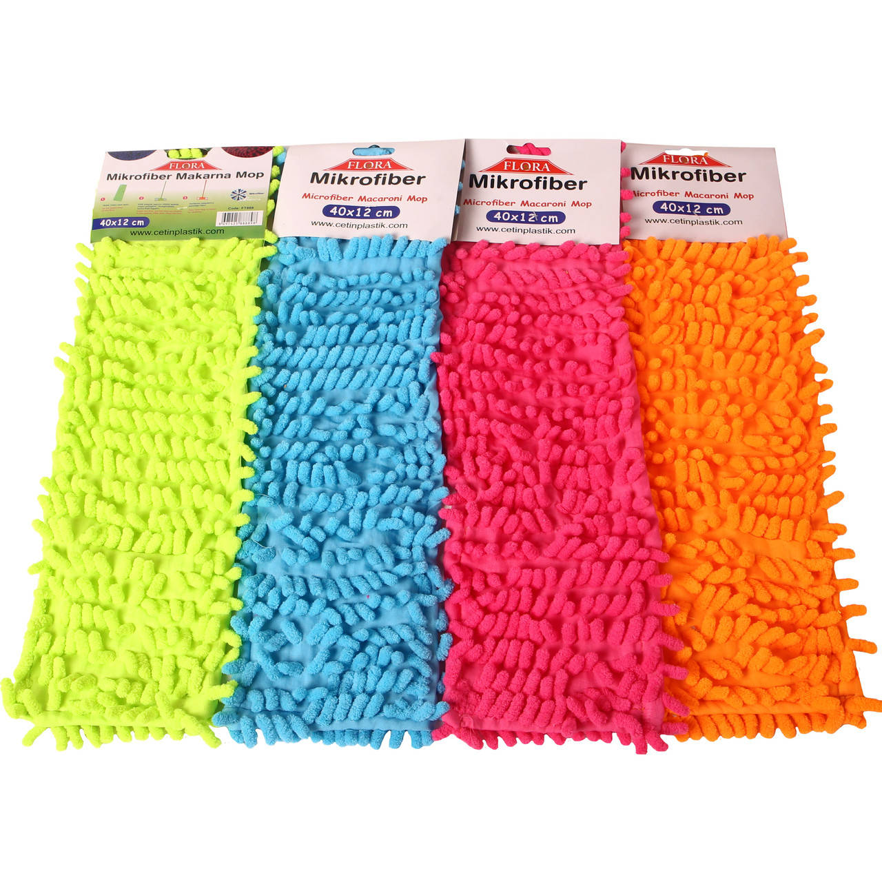 

Насадка для швабри мікрофібра 50 гр Макарони 40х10см