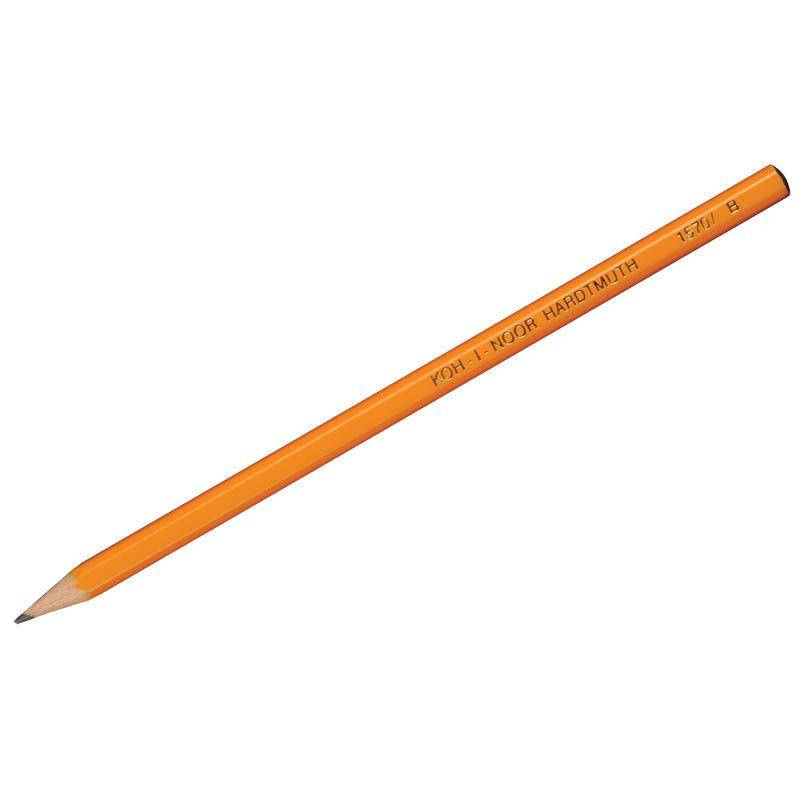 

Карандаш чернографитный B, Koh-i-noor, 1570/B, 01829
