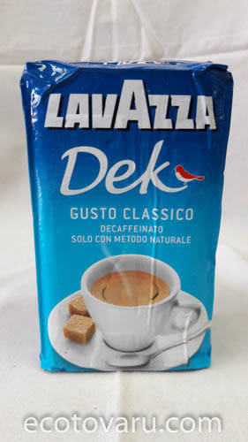 

Кофе натуральный Lavazza Dek 250гр