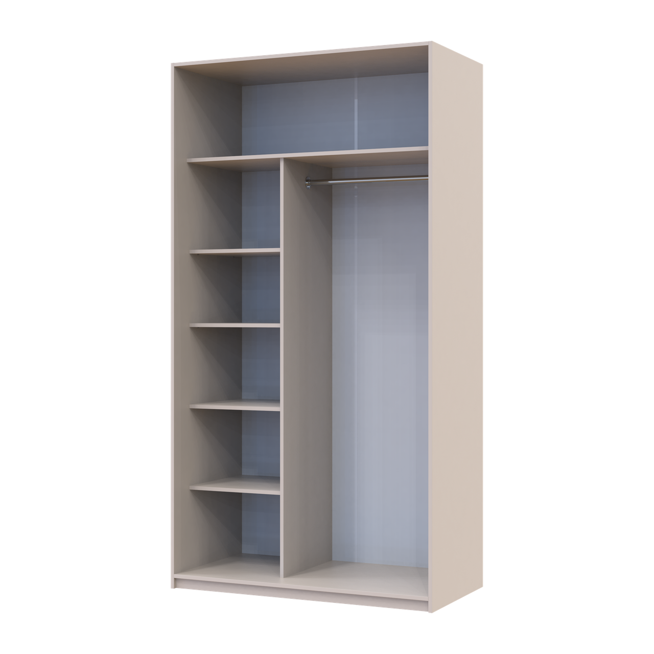 Шафа купе Doros Сіті Лайт Кашемір 2 ДСП 120х60х225 (80736329) 5