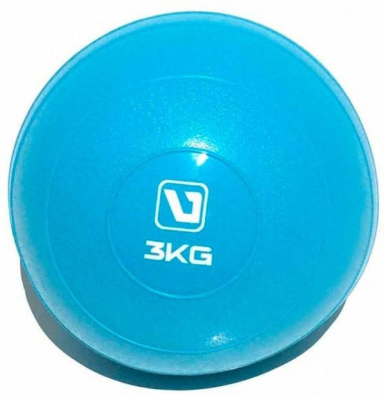 

Медбол LiveUp Soft Weight Ball 3 кг (медицинский мяч) мягкий набивной (LS3003-3)